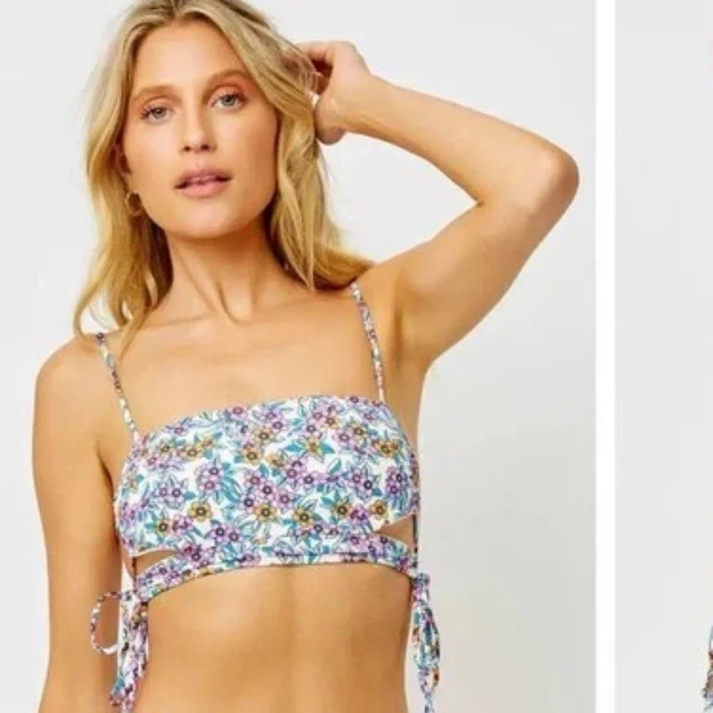 New! Set Frankies Bikinis Flower Farm Floral Bikini Set 31483
